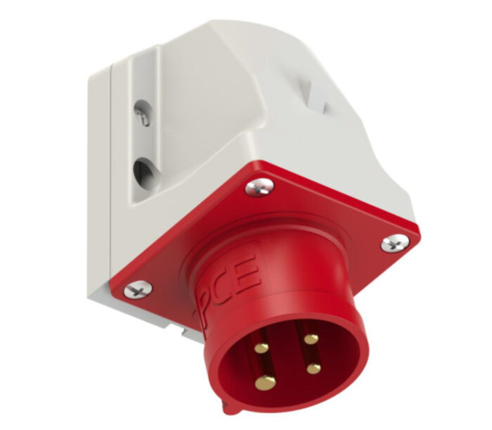 CEE-Wandgerätestecker 16A 5p 6h IP44