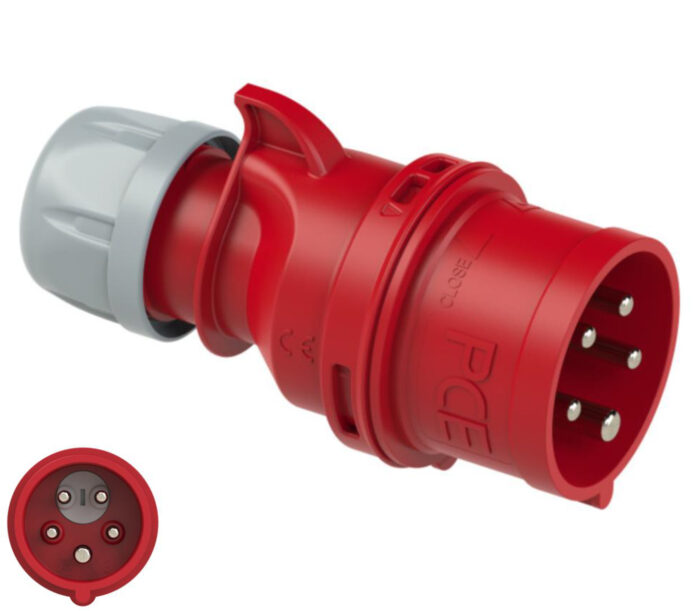CEE-Phasenwender Stecker 16A / 32A 5p 6h