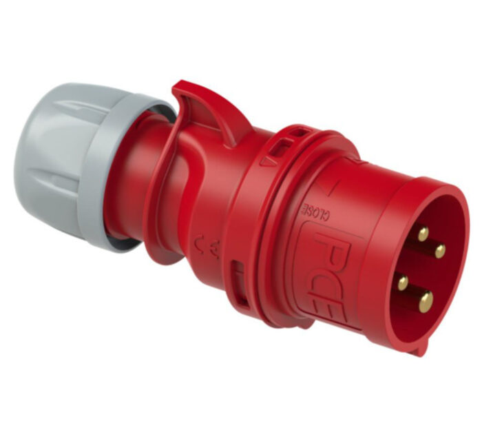 CEE-Stecker 16A / 32A 4p 6h IP44/IP54 SHARK